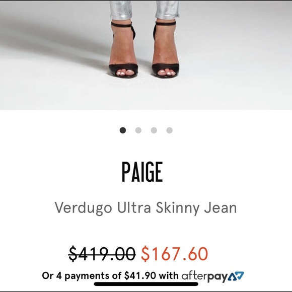 PAIGE VERDUGO ULTRA SKINNY JEAN - Picture 2 of 11